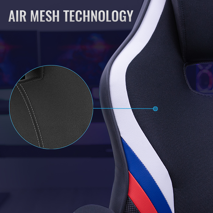 AeroCool Aero 2 Alpha chaise gaming tissu mesh noir