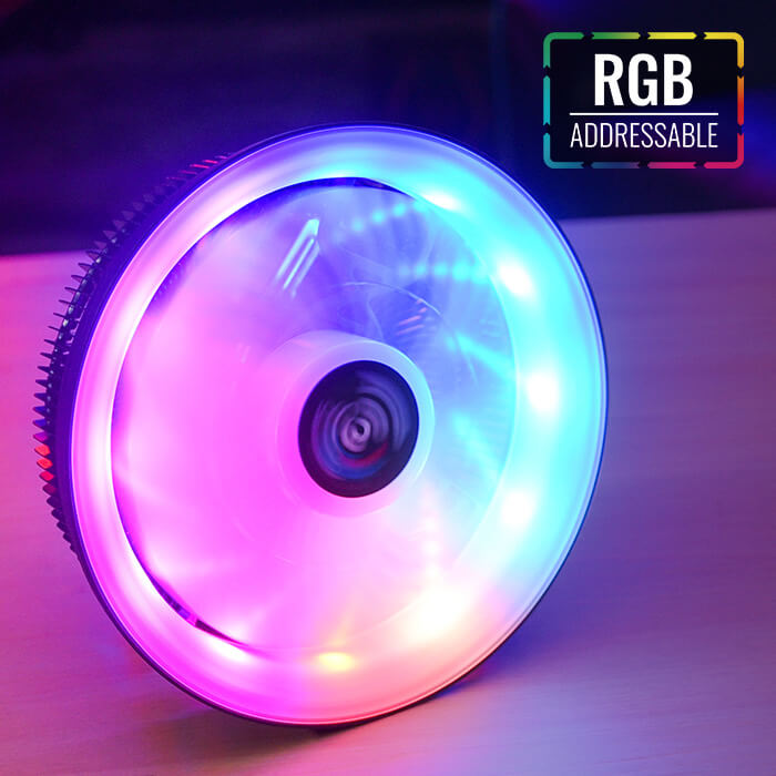 AeroCool Core Plus Ventirad CPU ARGB 110W TDP