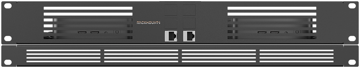 RACKMOUNT.it RM-NUC-T1 support rack 19" 2 NUC universel