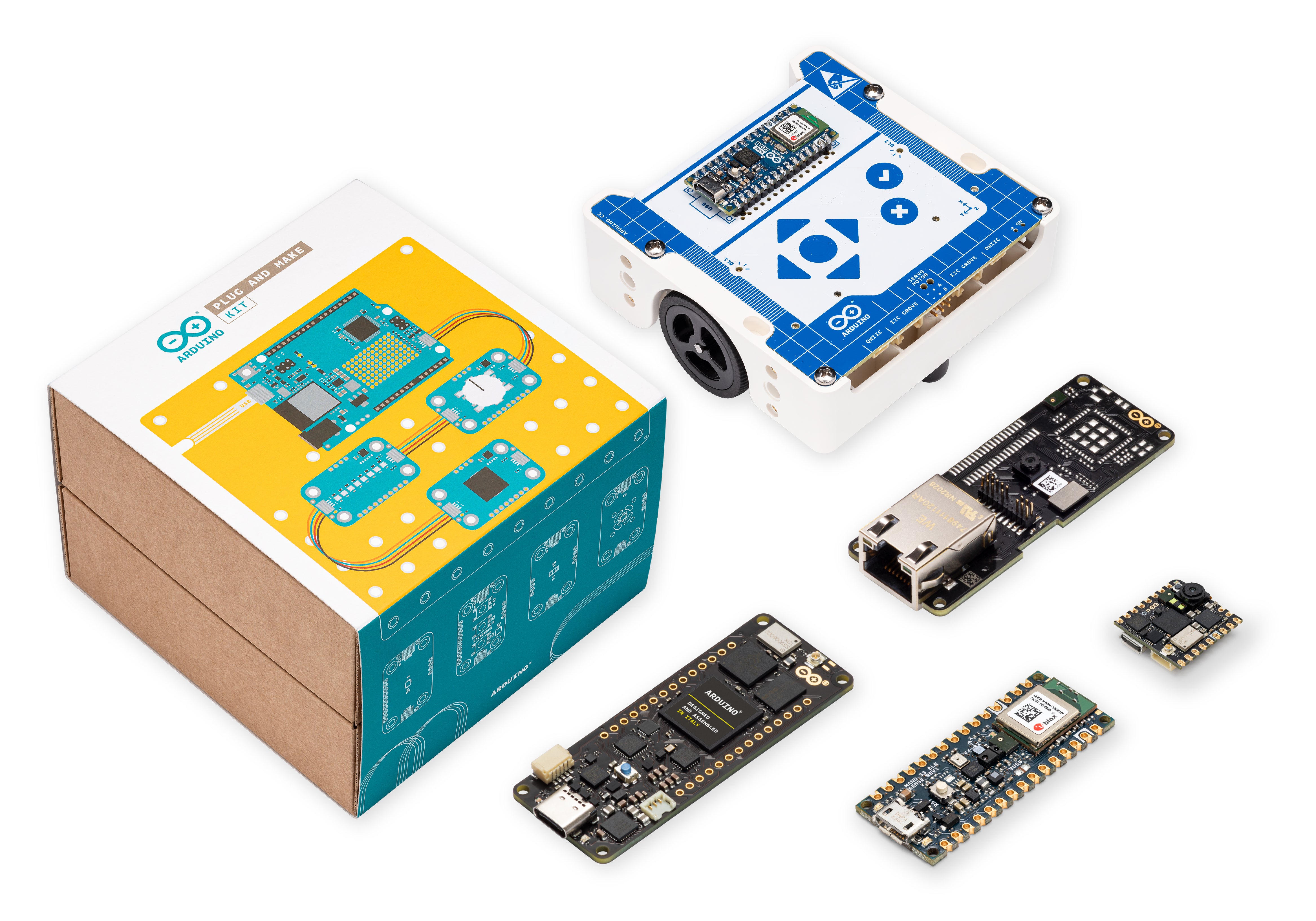 Arduino Lab AI Edition kit scolaire IA robotique 32 pièces