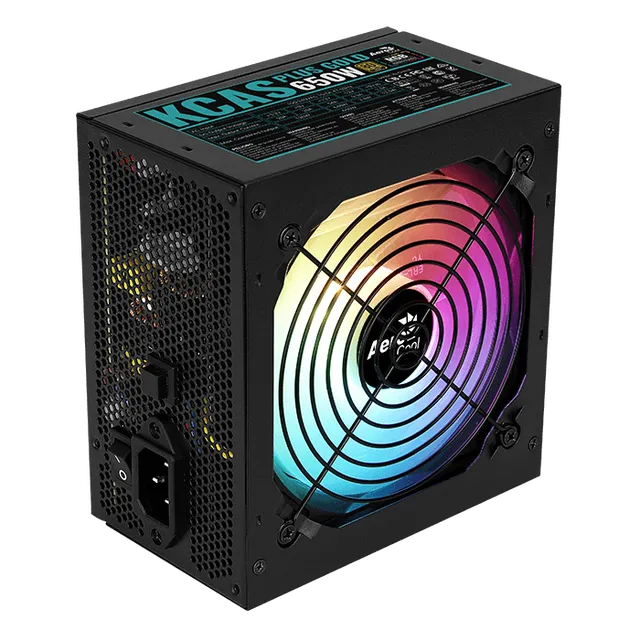 AeroCool KCAS Plus Gold 650W Alimentation PC 80 Plus Gold