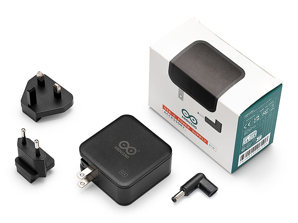 Arduino Accessories alimentation USB-C 65 W multi-prise