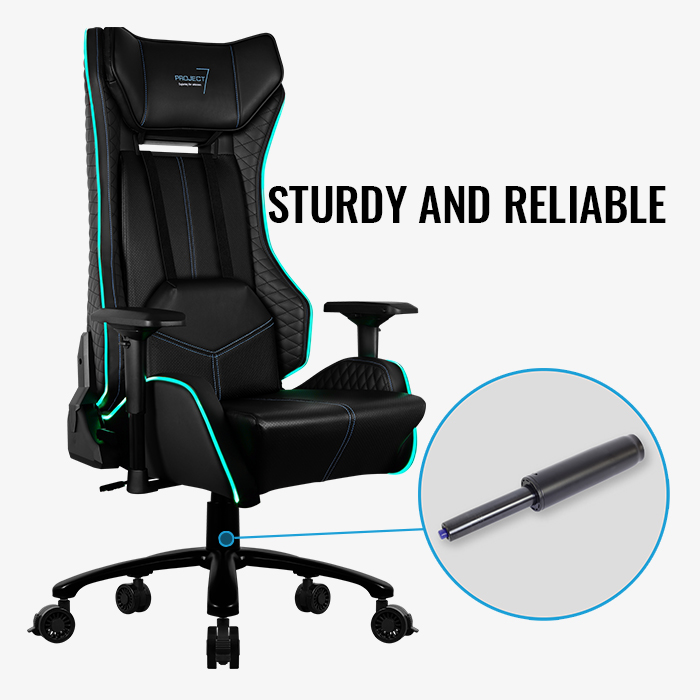 AeroCool P7-GC1 AIR RGB fauteuil gamer LED respirant