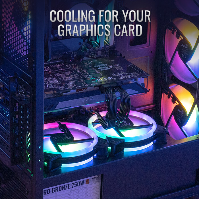 AeroCool Beam ventilateur PC RGB 120 mm éclairage LED