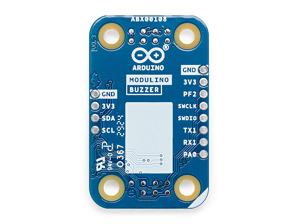Arduino Modulino Buzzer module son Qwiic tons