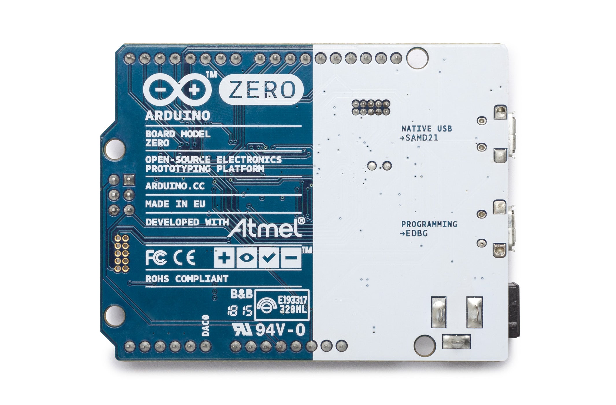 Arduino Zero carte de développement 32 bits SAMD21