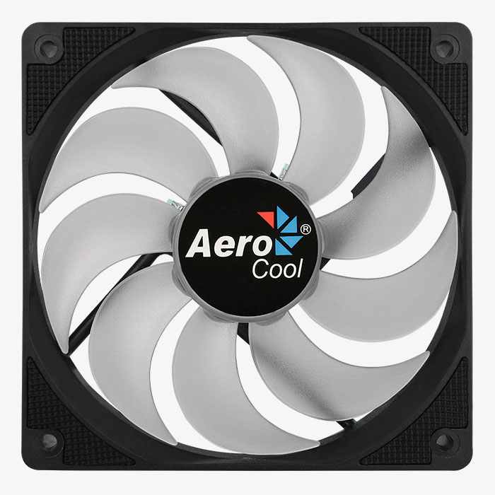 AeroCool Motion 12 Plus White ventilateur 120mm LED blanche