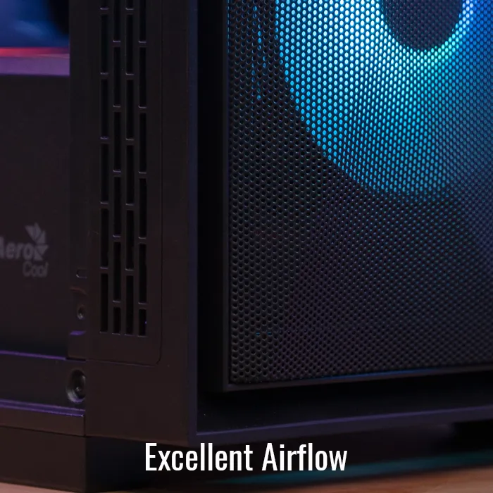 AeroCool Geoflow boîtier PC moyen tour noir