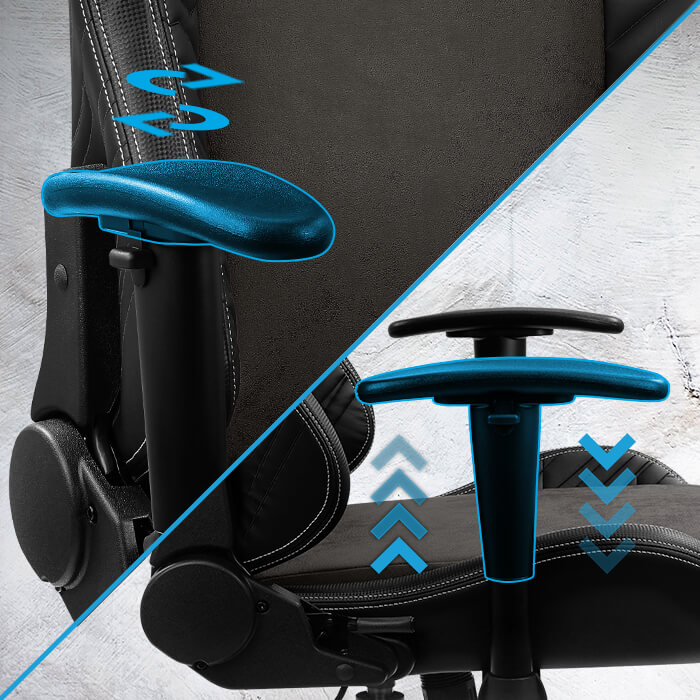 AeroCool KNIGHT chaise gaming tissu AeroSuede 150kg