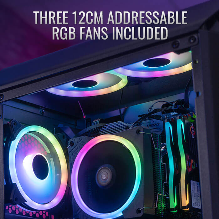 AeroCool Gladiator Duo Boîtier PC RGB ATX