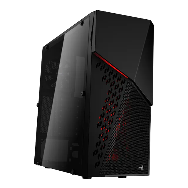 AeroCool CyberX Advance boîtier moyen tour LED rouge