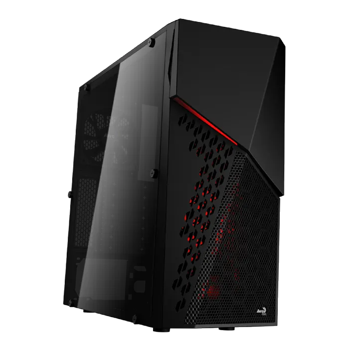 AeroCool CyberX Advance boîtier moyen tour LED rouge