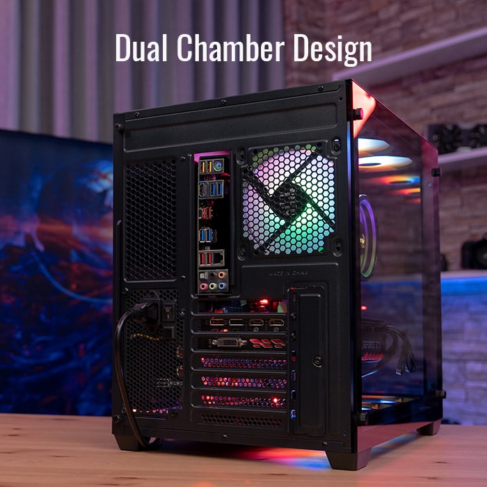 AeroCool Dryft boîtier gamer noir vitré