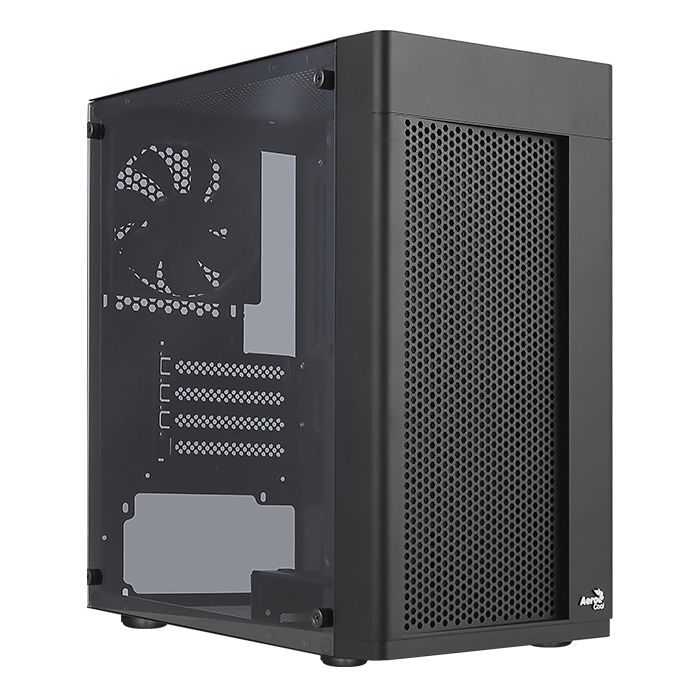 AeroCool Hexform boîtier PC moyen tour noir