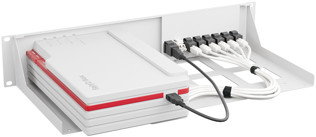 RACKMOUNT.it FRITZ! RM-FB-T8 kit rack 19" FRITZ!Box 5690 Pro
