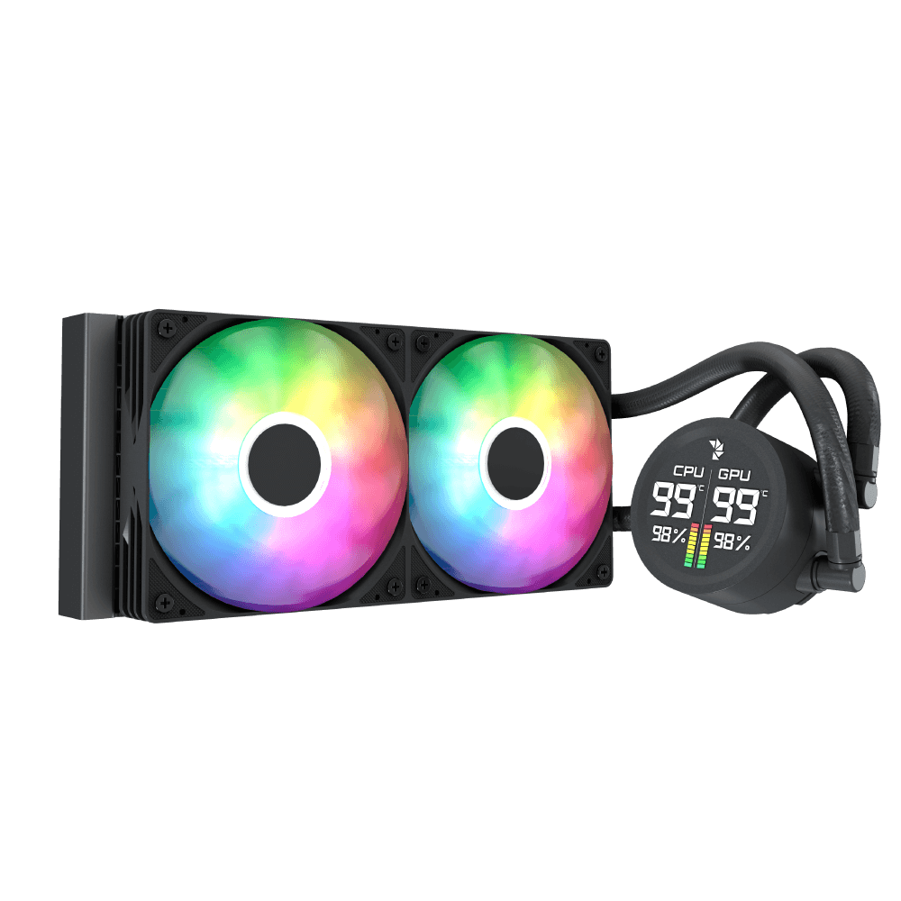 AeroCool Abyss L240R Digi watercooling 240 mm RGB