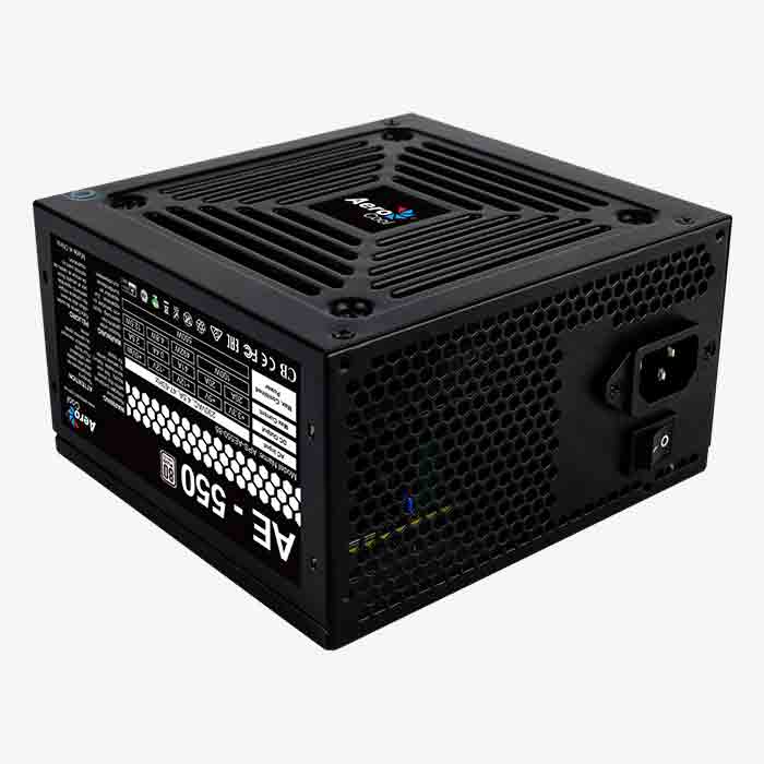 AeroCool AE-550W Alimentation PC 550W 80 Plus ATX