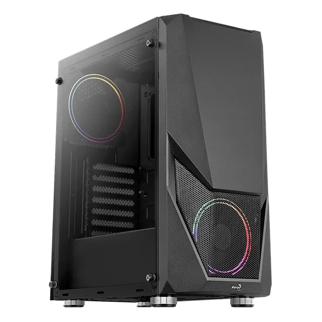 AeroCool Zauron boîtier PC moyen tour noir