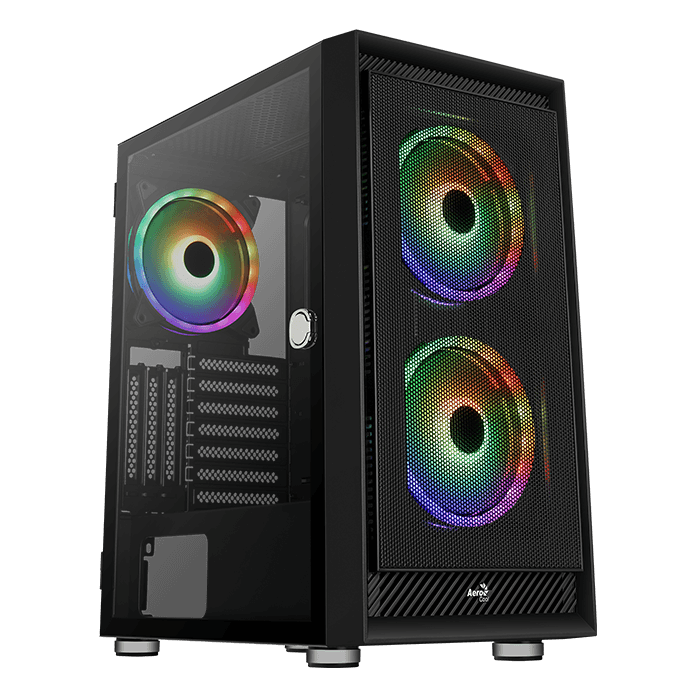 AeroCool Graphite ARGB boîtier PC moyen tour ARGB