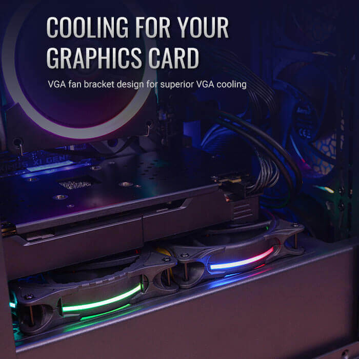 AeroCool Aero One Mini Eclipse boîtier PC ARGB verre