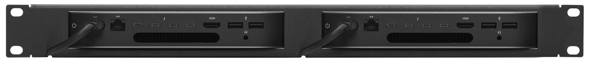 RACKMOUNT.it Apple RM-AP-T1 kit rack 19" Mac Mini M1/M2