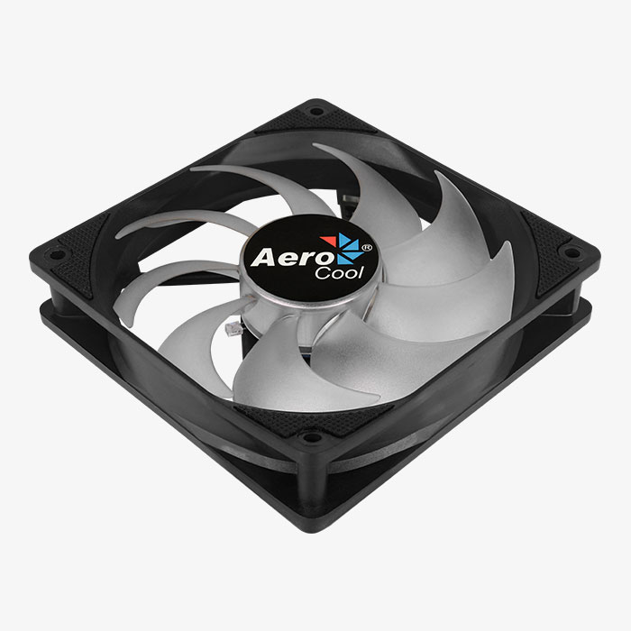 AeroCool Motion 12 Plus White ventilateur 120mm LED blanche