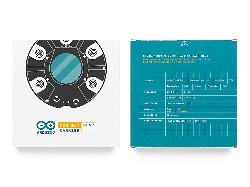 Arduino Boards & Modules MKR IoT Carrier Rev2 carte capteurs
