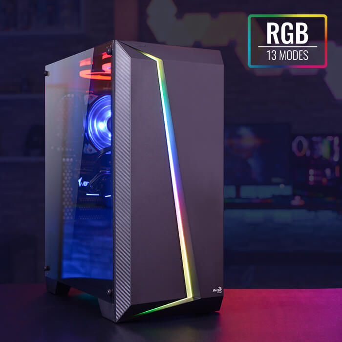 AeroCool Cylon Pro boîtier PC verre trempé RGB