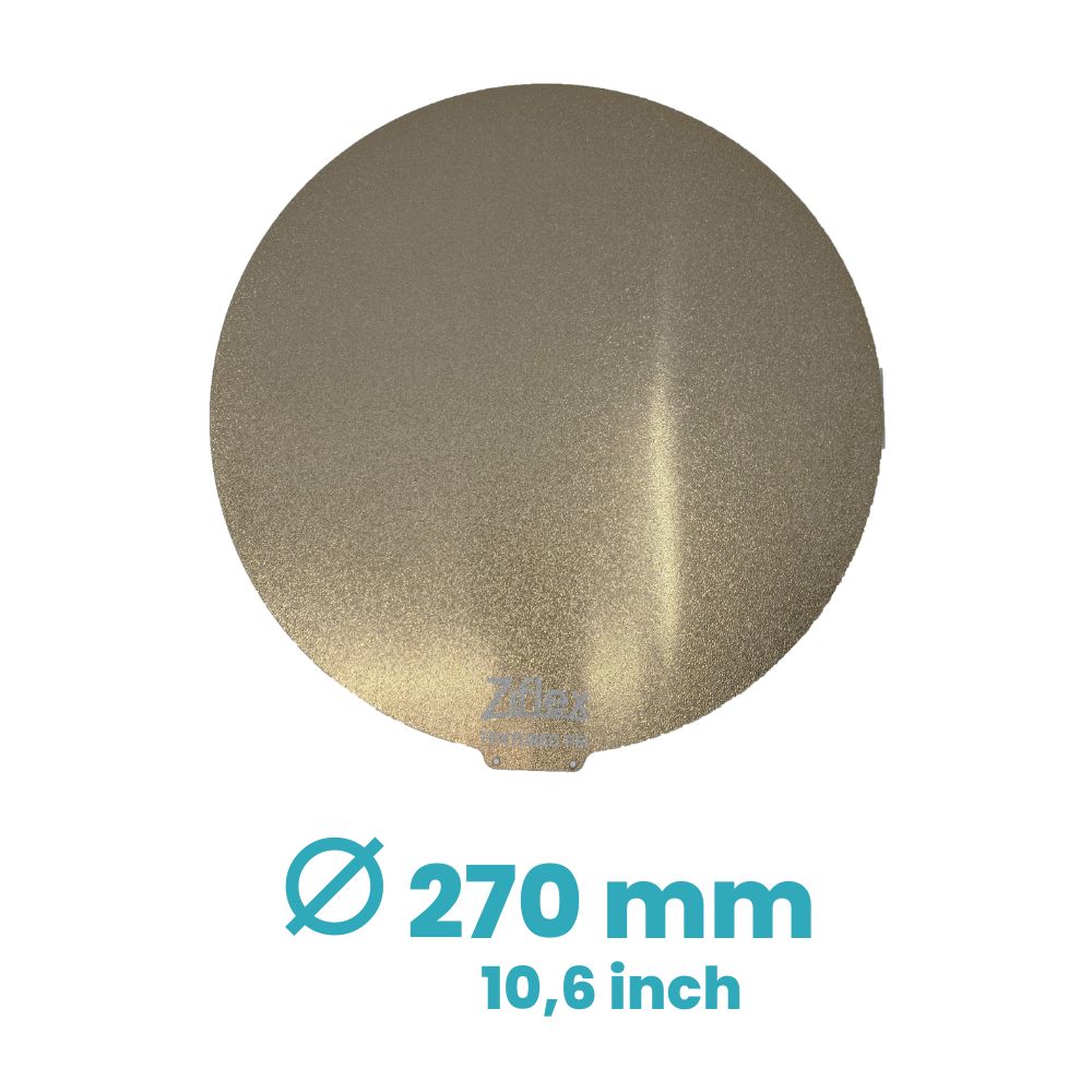 Ziflex Upper Surface PEI ronde 270 mm Super Racer T1
