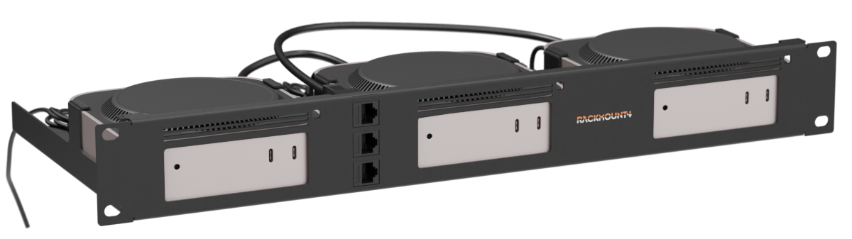 RACKMOUNT.it Apple RM-AP-T3 kit rack 19" 3x Mac Mini M4 M5 M6