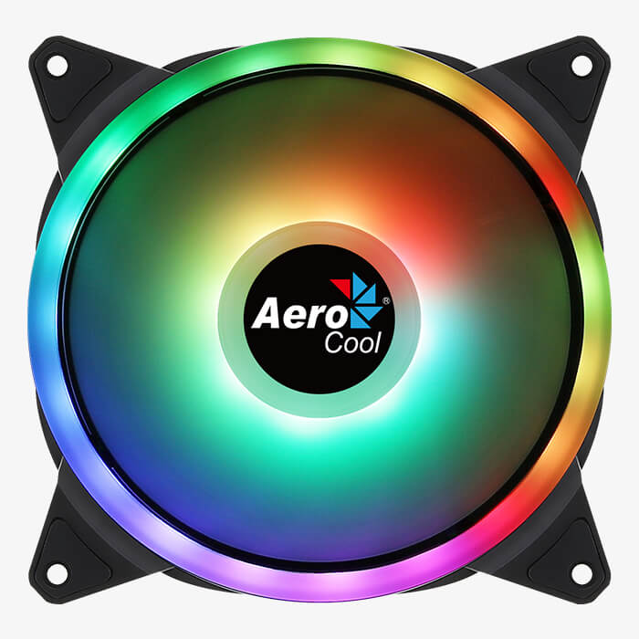 AeroCool Duo 14 ventilateur PC 140 mm ARGB double anneau