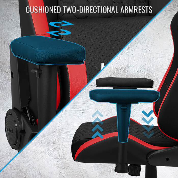 AeroCool CROWN PLUS fauteuil gamer similicuir noir