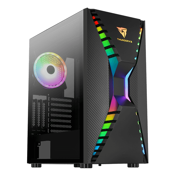 AeroCool Cronus Boîtier PC Moyen Tour Verre Trempé