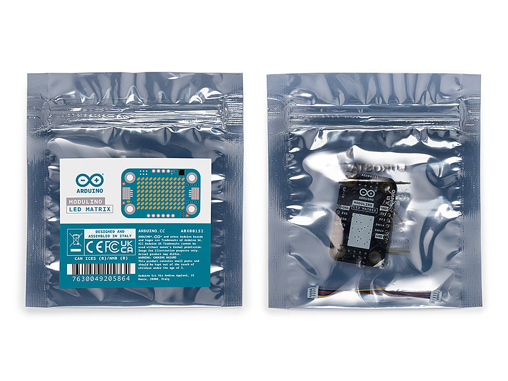Arduino Modulino LED Matrix module LED pixel Qwiic