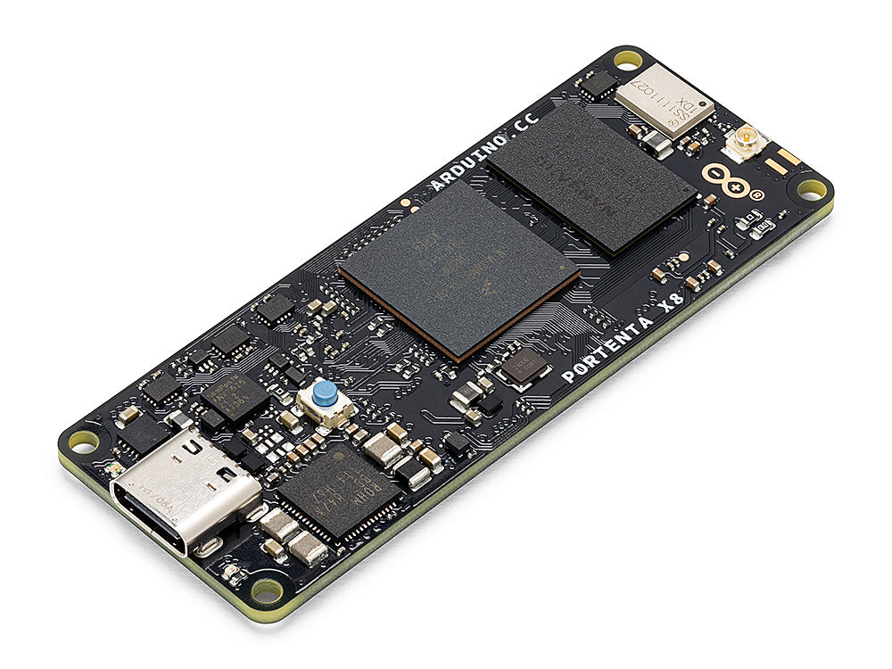 Arduino Portenta X8 module Linux 9 cœurs