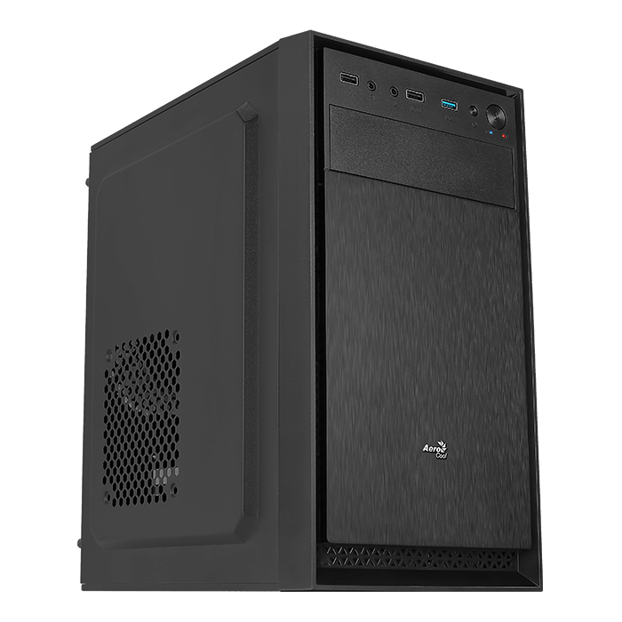 AeroCool CS-104 boîtier PC moyen tour noir