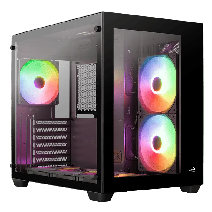 AeroCool Dryft boîtier gamer noir vitré