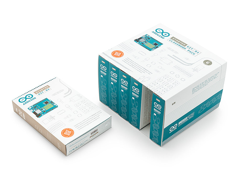 Arduino Starter Kit R4 Classroom Pack 6 kits UNO