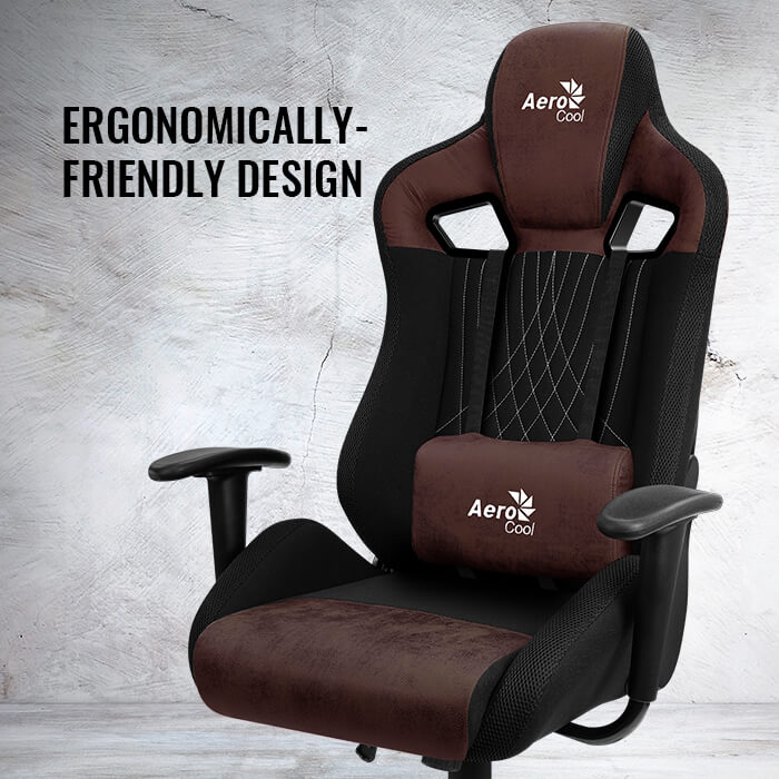 AeroCool Earl chaise gaming tissu 150 kg