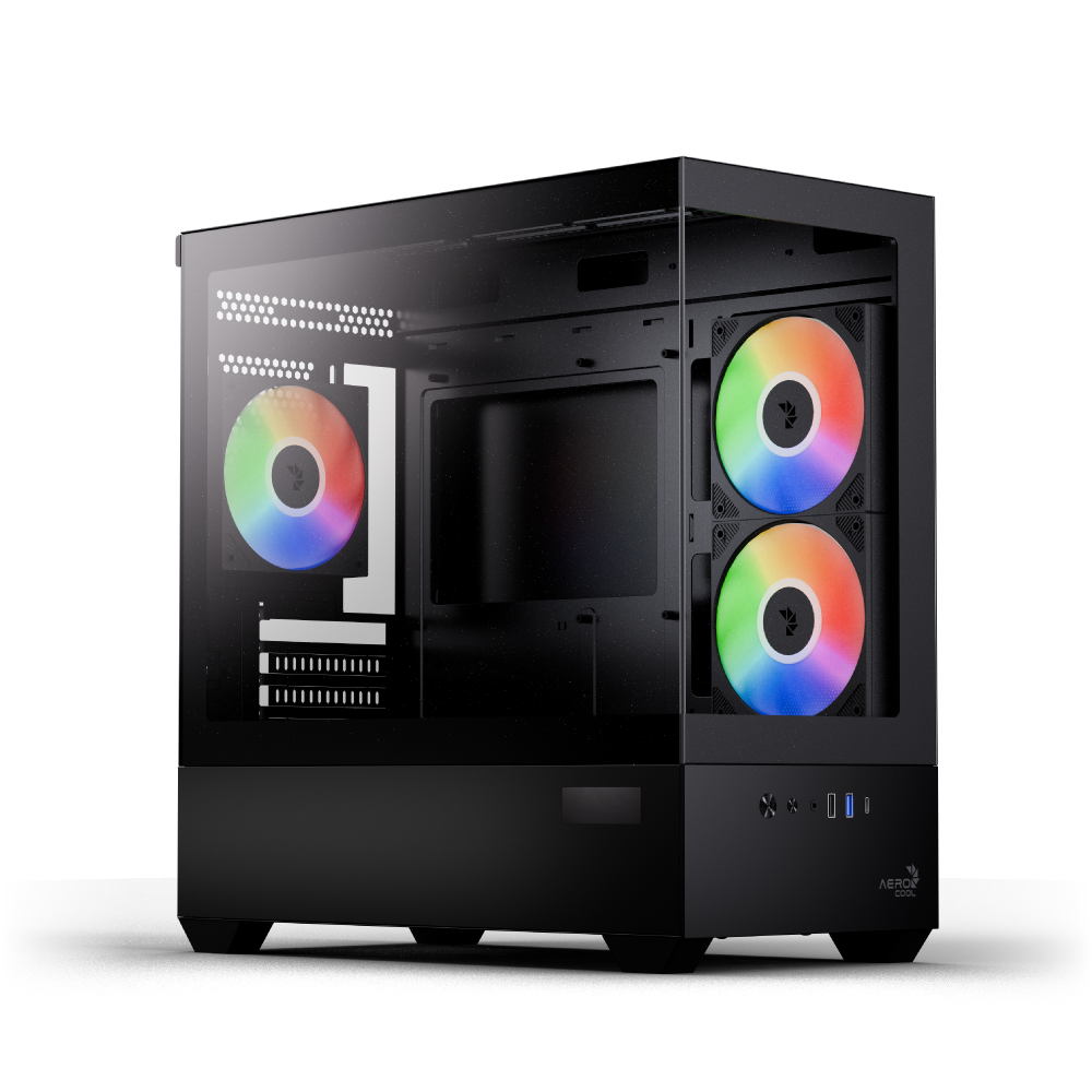 AeroCool P300D Digi boîtier PC moyen tour vitré