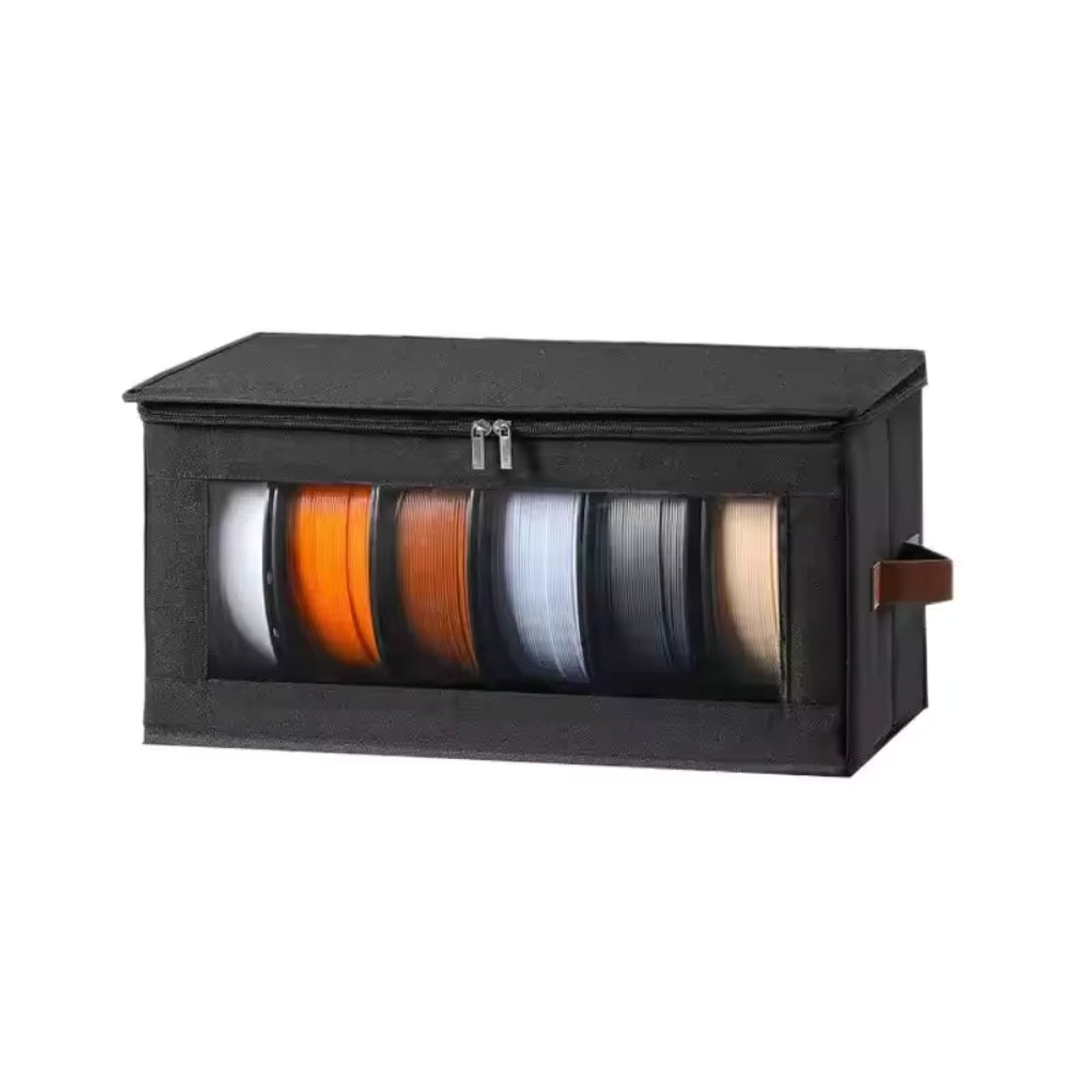Zimple sac rangement filament 6 bobines 41x20x20,5 cm tissu