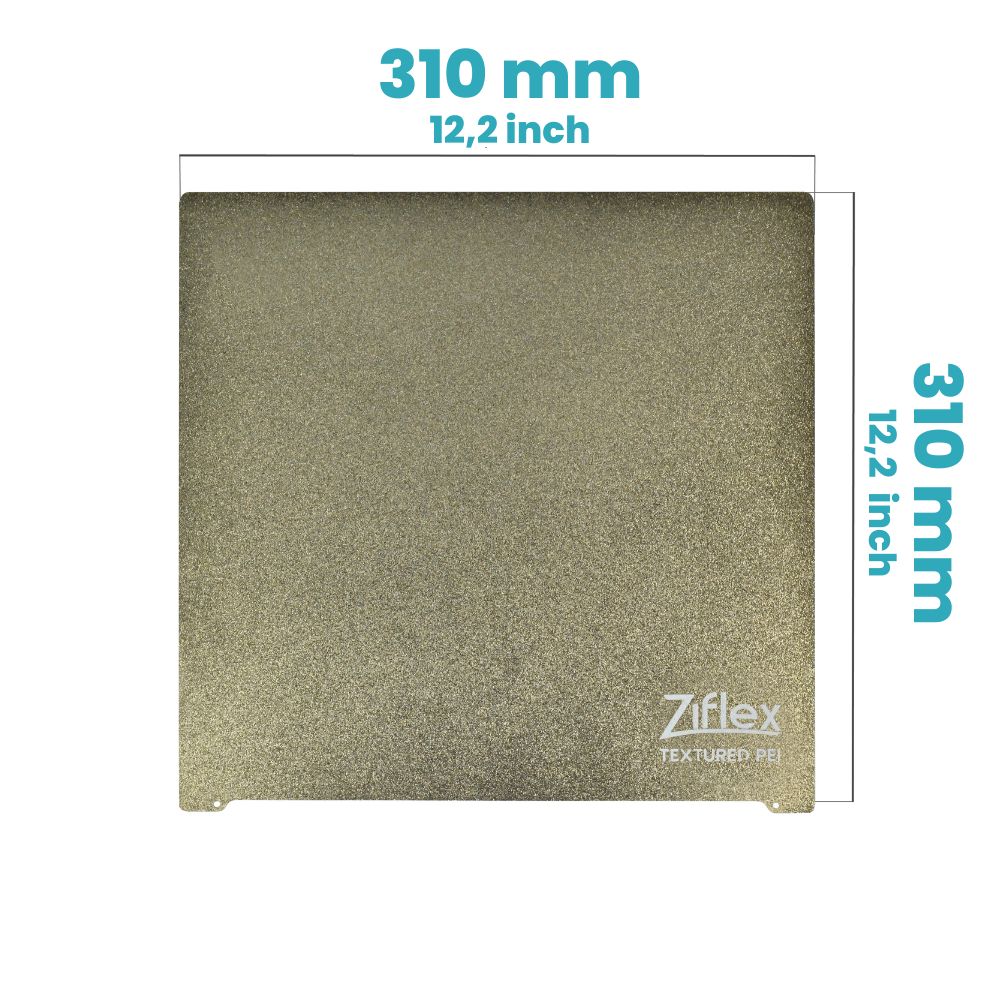 Ziflex Plateau Flexible PEI 310x310 mm texturé CR-10