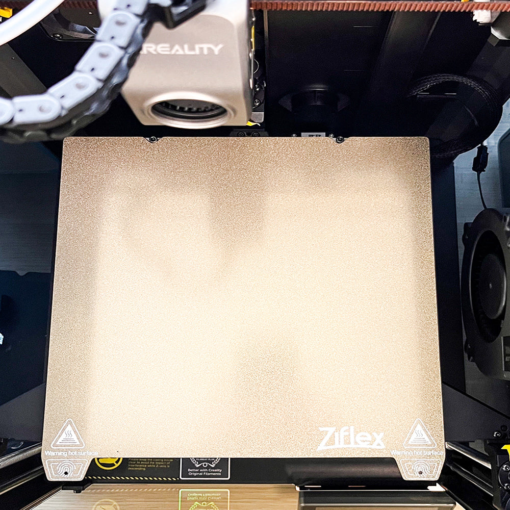 Ziflex Upper Surface PEI 235x235 mm plateau Creality K1 texturé