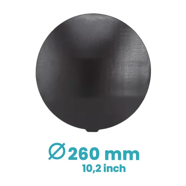 Zimple Base Magnétique High Temp ronde 260mm Flsun QQ-S
