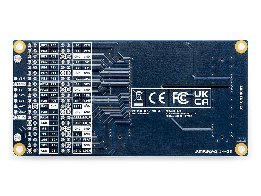 Arduino UNO Breakout Carrier carte d'extension pour UNO Q