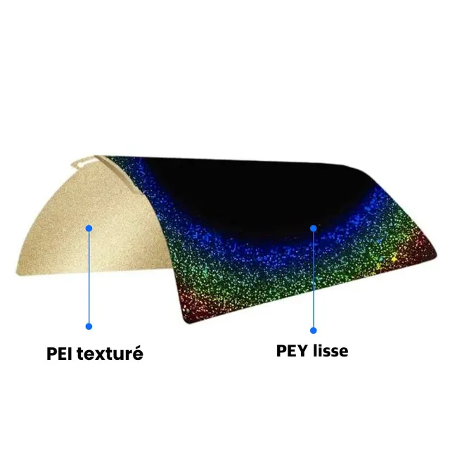Zimple Ziflex Plateau Bambu Lab PEY Stars PEI 257x257 mm