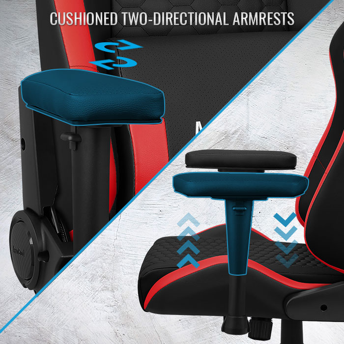 AeroCool Crown Leatherette chaise gaming simili cuir