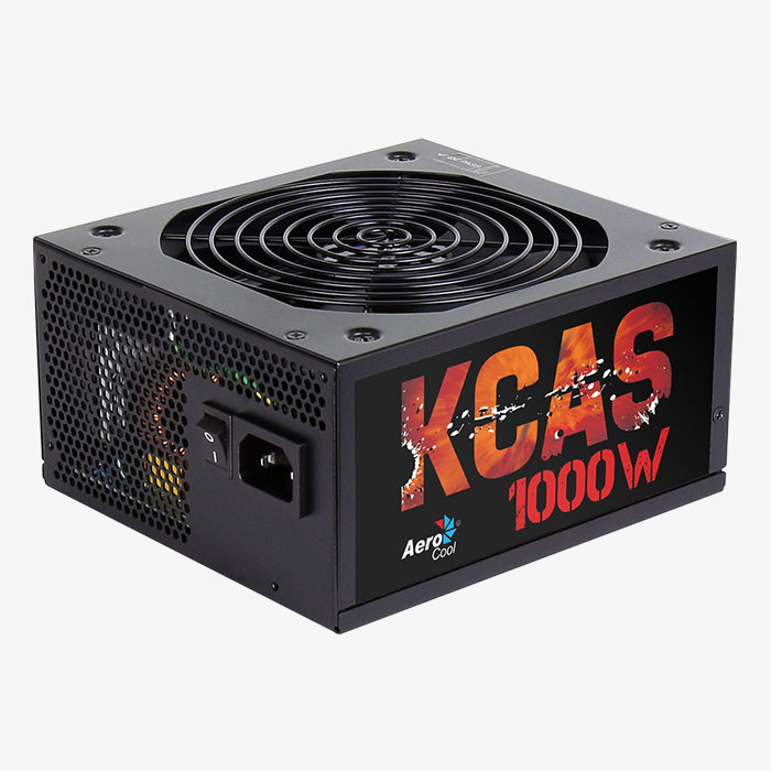 AeroCool KCAS 1000M Alimentation PC 1000W Bronze Semi-Modulaire