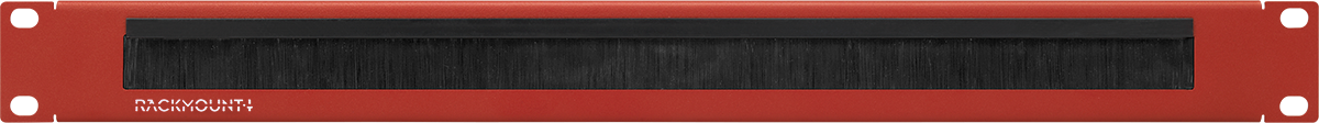 RACKMOUNT.it AC-BP3-WGR panneau brosse 1U 19" rouge
