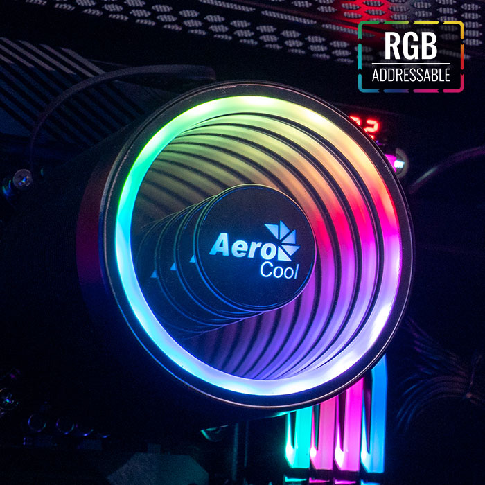 AeroCool Mirage 5 Ventilateur PC 120mm ARGB